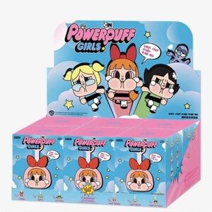 Pop Mart CRYBABY PowerPuff Girls Plush Blind Box Full Whole Set SEALED